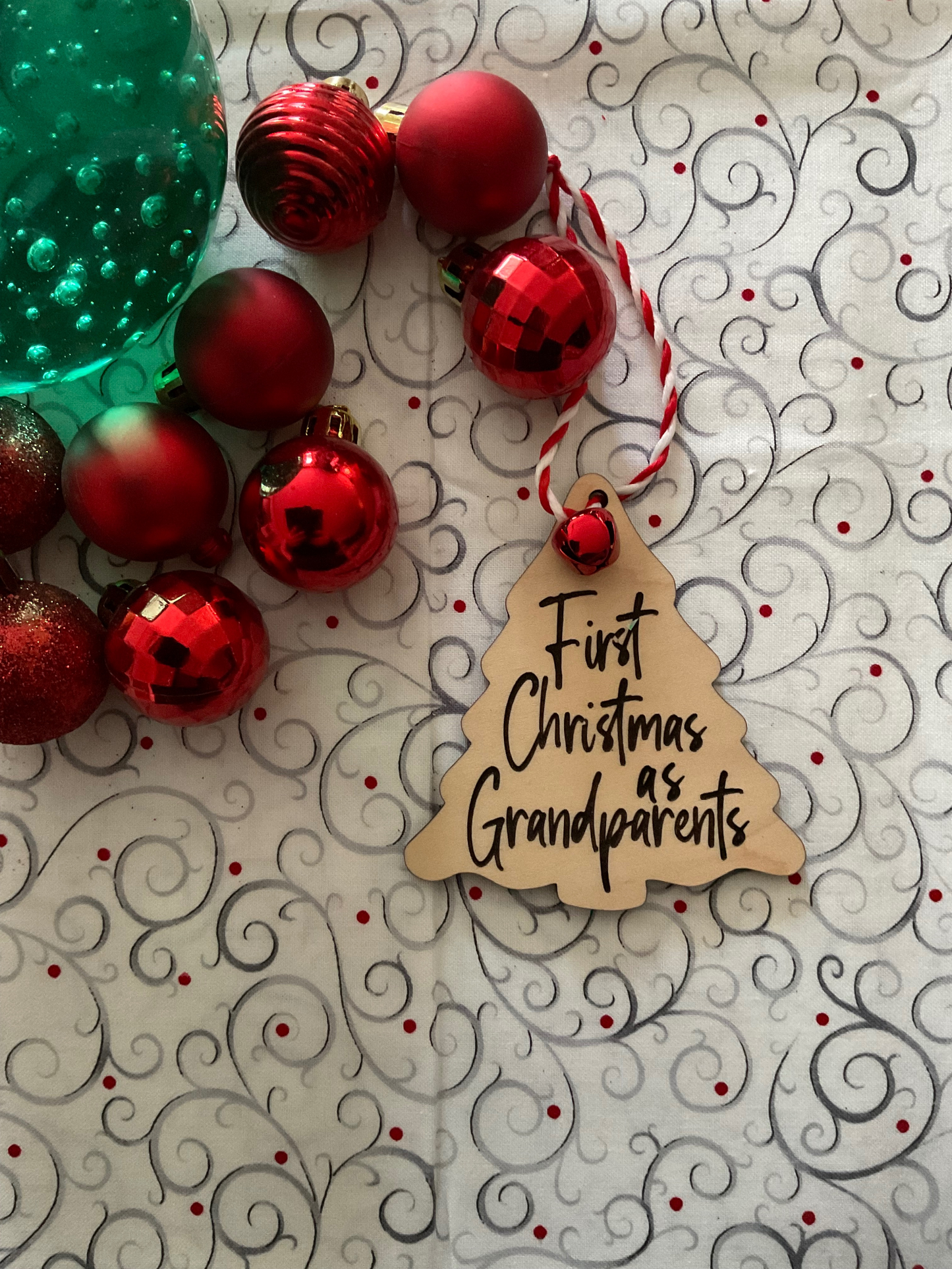 FIRST CHRISTMAS AS GRANDPARENTS